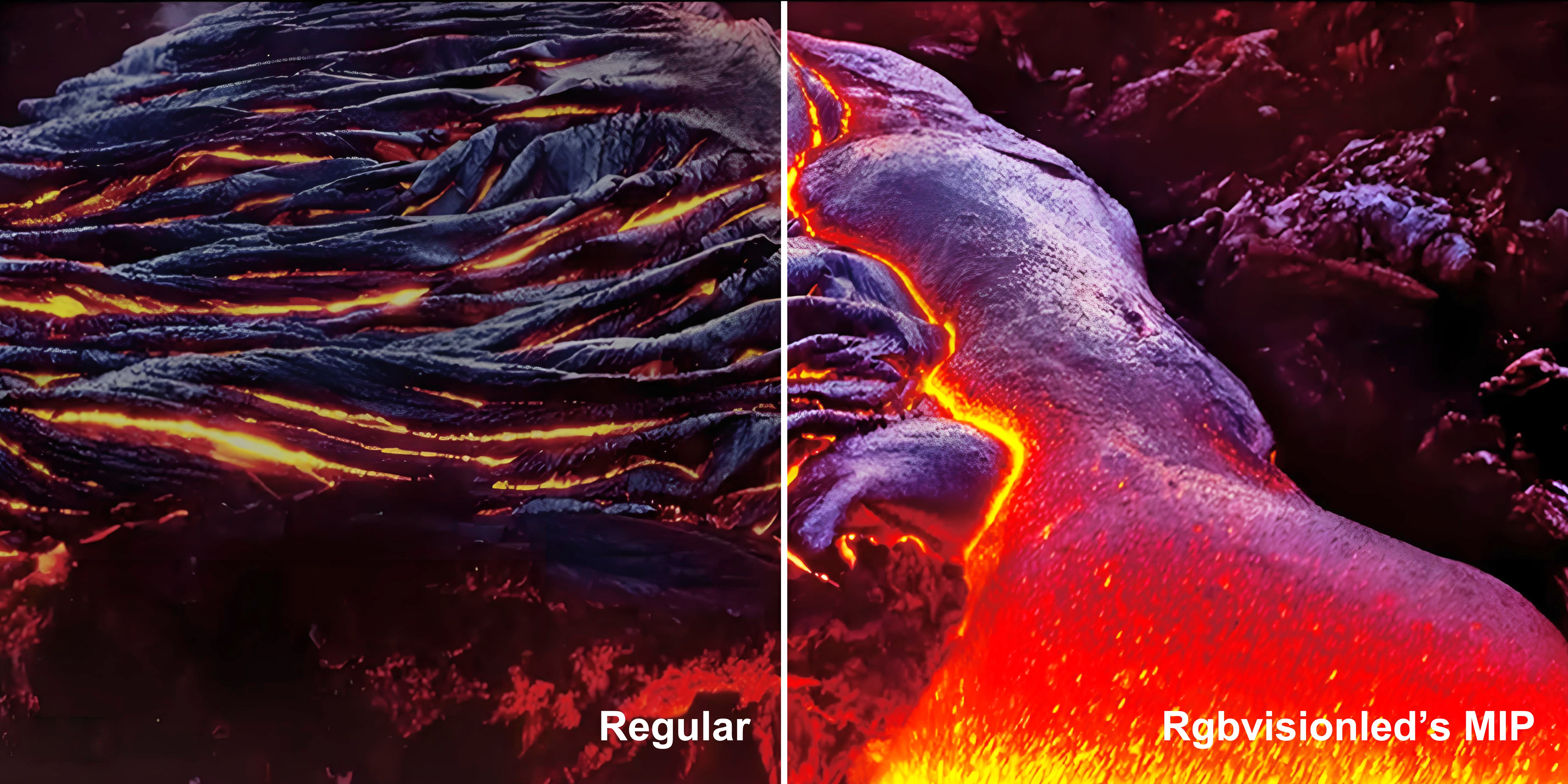 Rgbvisionled's MIP LED display solution